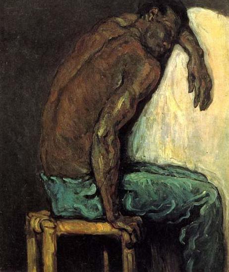 Paul Cezanne Der Afrikaner Scipio oil painting picture